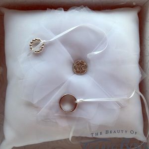 Jamie Lynn Ring Bearer Pillow NEW
